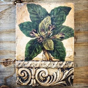 Tile botanical art